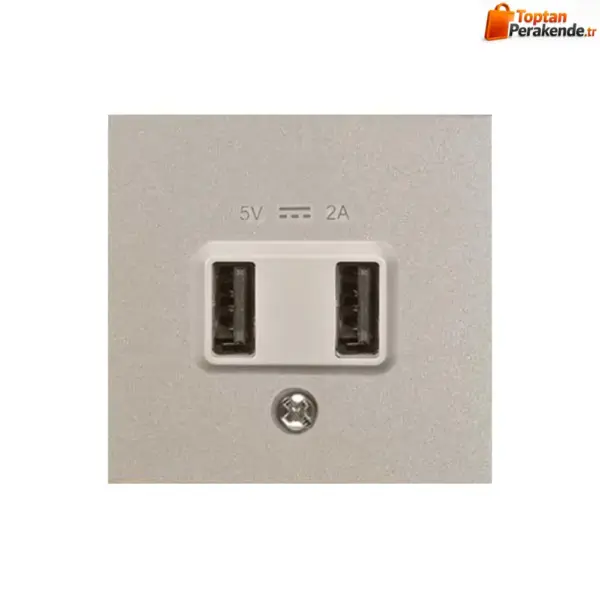 Artline Novella/Trenda Saten Usb Priz Kapak 5V-2A